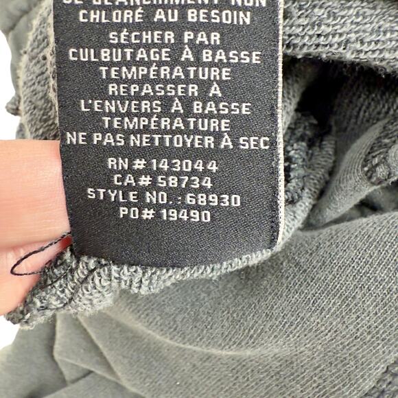 7 for all Mankind Women's MED High Paper Bag Waist Tasseled Distressed Jogger - Picture 7 of 10